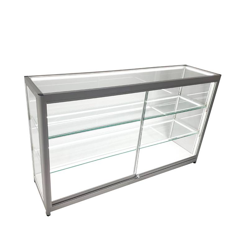 Excellent quality General Store Display Case - Retail counter display cases with 4 led light,2 adjustable shelves  |  OYE – OYE detail pictures