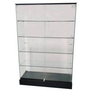 Custom display cases for collectibles with 80mm base, including adjustable feet  |  OYE