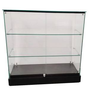 2021 wholesale price Glass Display Cabinet - Shop counter with glass display with 2 adjustable shelves,lockable sliding doors  |  OYE – OYE