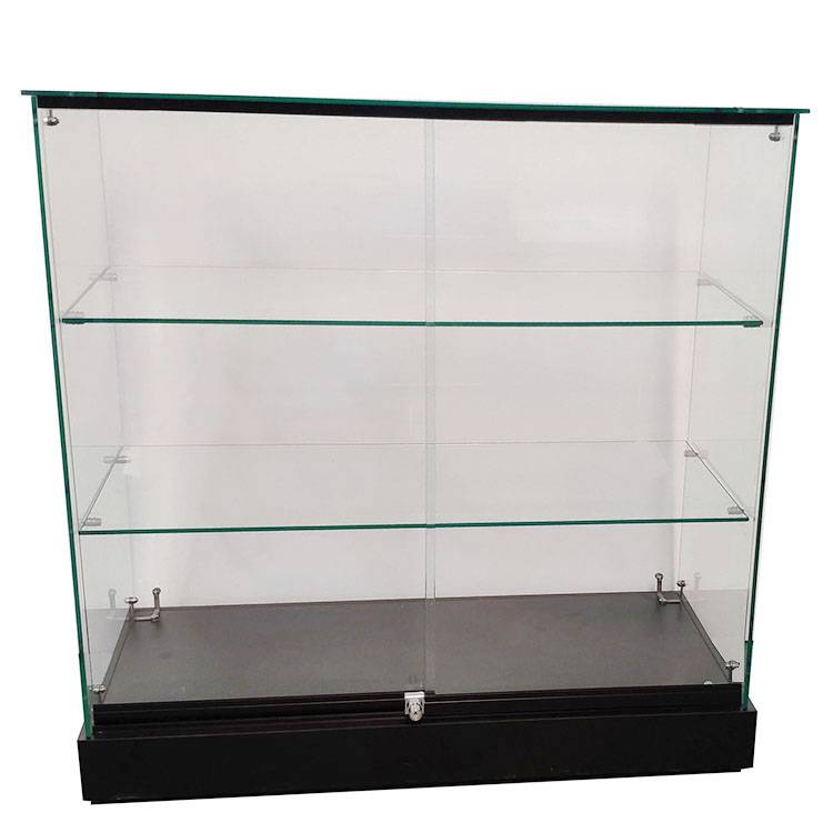 Top Quality Store Display Cabinet - Shop counter with glass display with 2 adjustable shelves,lockable sliding doors  |  OYE – OYE