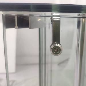 Retail watch display case with 80mm base incl plastic feet  |  OYE