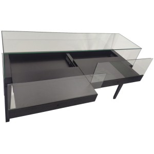 Display case glass for jewelry,tray with lockable door | OYE