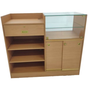 OEM Factory for Mannequin Glass Display Case - Glass countertop display case with Sliding door with lock | OYE – OYE