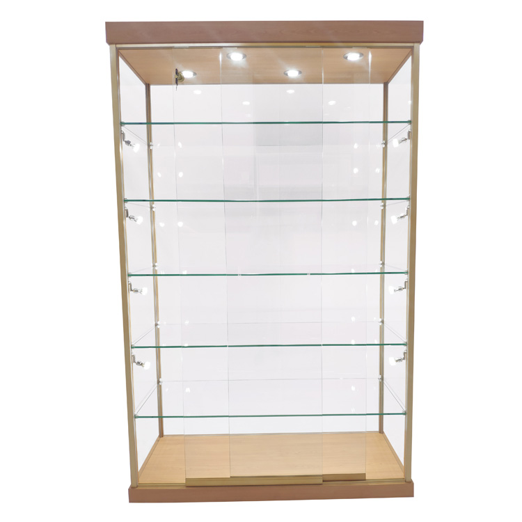 High definition Glass Display Cabinet For Stores - Sliding glass display case locks | OYE – OYE
