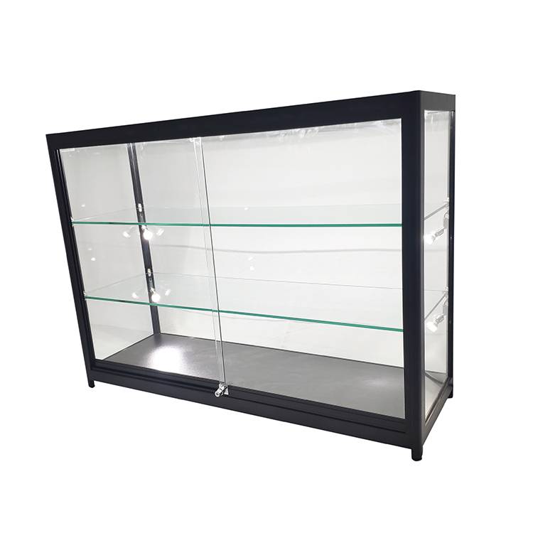Factory Outlets Lockable Jewelry Display Case - Retail display cases for sale with 2 adjustable shelves  |  OYE – OYE