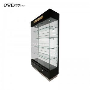 Repraesentationes & Shelves pro Smoke & Vape Store Lupum Factory I OYE