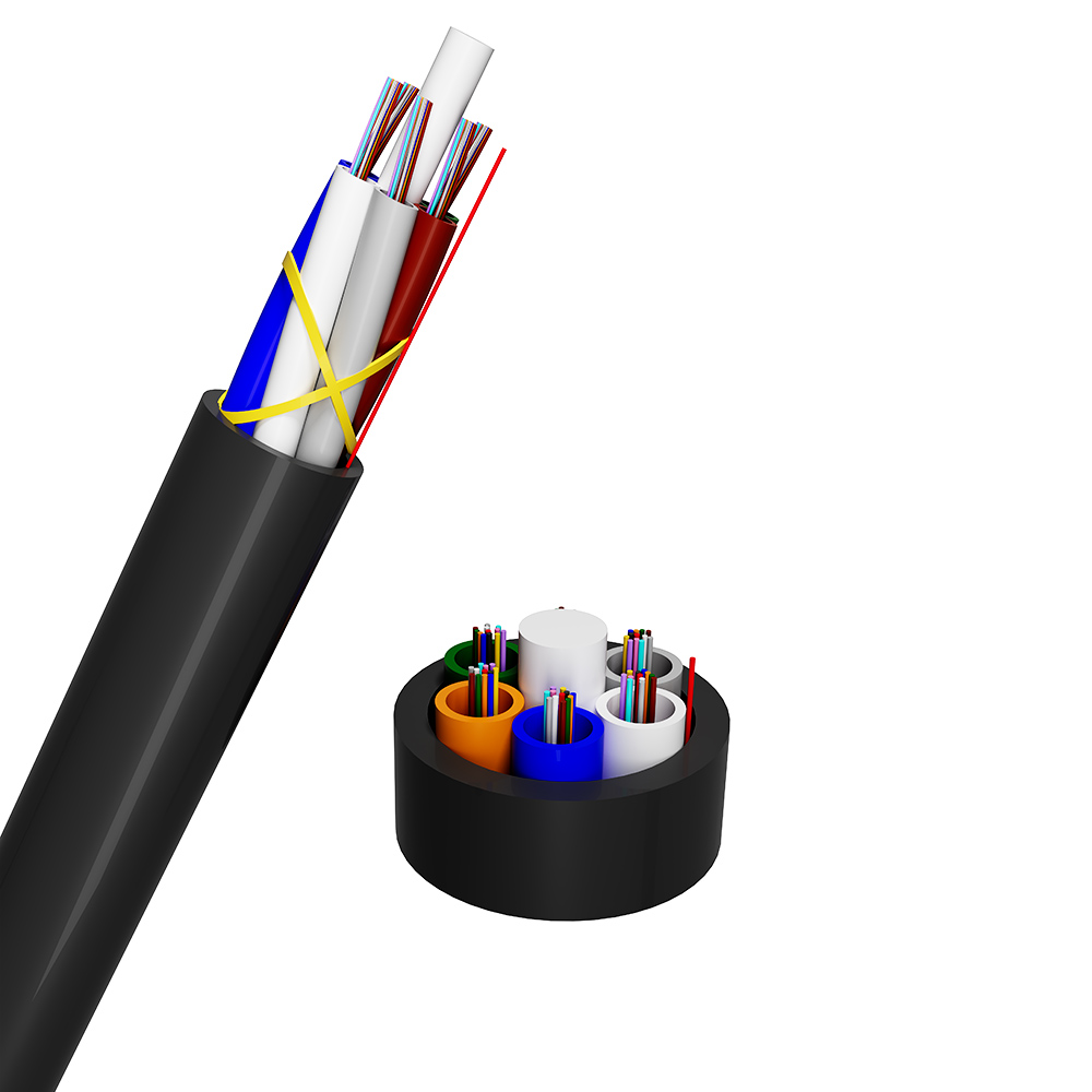 Mini câble à fibre optique soufflant de l'air