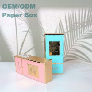 Hot Sale Cosmetic Packaging Boxes Facial Mask Package Paper Box Custom Folding Type Paper Box Sleeve Wholesale