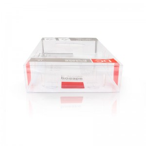 Изготовленный на заказ прозрачный пластиковый ящик из ПВХ/ПЭТ/ПП – изготовленный на заказ пластиковый ящик из ПВХ для набора ножей