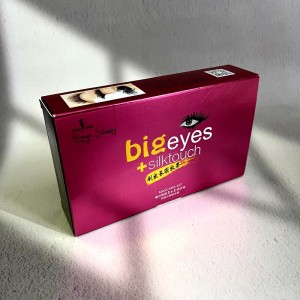 Προσαρμοσμένο λογότυπο Eyelashes Box Κουτιά συσκευασίας για κουτιά συσκευασίας Luxury Shipping Mailer Πτυσσόμενη χάρτινη συσκευασία για Eye Lash