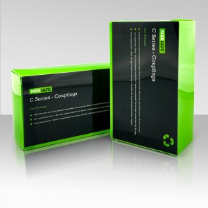 Custom Printing Clear PVC Box foar elektroanika-ferpakkingsoplossing