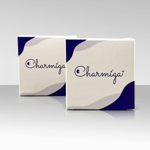 Tilpasset emballasjeboks og logoutskrift små bokser for hudpleie tilpasset papiremballasjeboks for parfyme