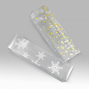 Flat Folding Clear Pvc Box Gift packaging solution
