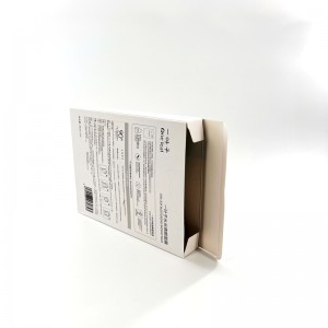 Персонализиран печат Кутия за козметични продукти за маска за грижа за кожата, Персонализирани кутии за опаковане на хартия за червило Опаковка за красота Хартия Bo