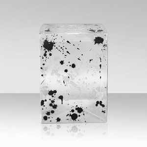Спеціальний логотип 4 дюйми Funko Pop Protector Black Printing Plastic Clear Box Blood Splattered Toy Packaging With Auto Dno