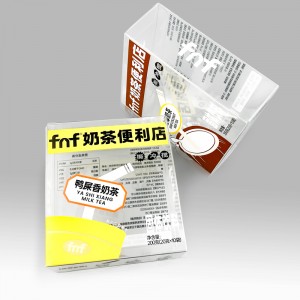 جعبه بسته بندی تاشو پلاستیکی شفاف پی وی سی برای محلول بسته بندی چای شیر مواد غذایی