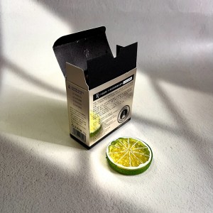 Custom printed 4 Color Cosmetic packaging box cosmetic box paper packaging box with ffoil stamping