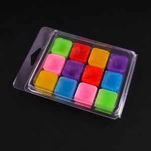 High Quality Scented 6 12 Cavity Wax Cubes Air Freshener Wax Melts Clamshell Packaging