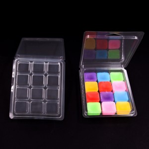 Högkvalitativ doftande 6 12 Cavity Wax Cubes Air Freshener Wax Melts Clamshell-förpackning