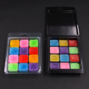 ከፍተኛ ጥራት ያለው ጠረን 6 12 Cavity Wax Cubes Air Freshener Wax Melts Clamshell Packaging