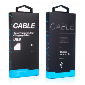 Kutija za vješalice za zaslon prilagođenog podatkovnog kabela