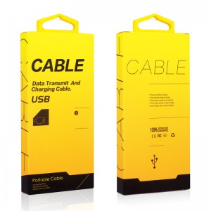 Custom Data Cable Display Hanger Box