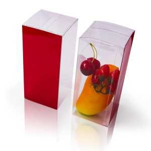 सौंदर्य गिफ्ट सेटसाठी फुल कलर प्रिंटिंग प्लास्टिक पॅकेजिंग बॉक्स सानुकूल डिझाइन प्लास्टिक पीव्हीसी पीईटी फोल्डिंग बॉक्स