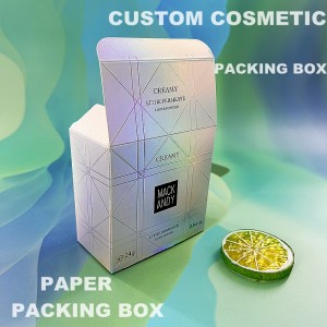Embalagem do perfume da caixa de cartão da caixa de presente com caixa de papel feita sob encomenda da embalagem do presente do logotipo para a fragrância