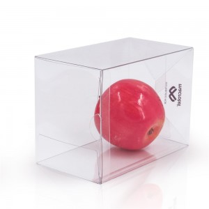 환경 친화적인 명확한 주문 투명한 PVC 애완 동물 플라스틱 상자 4″ 보호자 .5mm 케이스 장난감 포장 단단한 상자