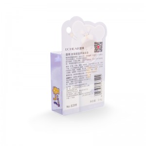Personalizzato 5ML 7ML 10ML Scatola di imballaggio in plastica per profumo per auto piccola scatola per rossetto scatola trasparente per bottiglia di profumo