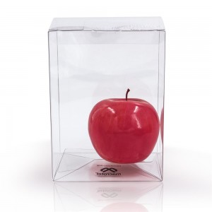 Eco-friendly Clear Custom Transparent PVC PET Plastic Boxes 4″ protectors .5mm Case Toys Packaging Hard Box