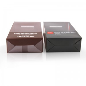 Kostenlose Probe einer bedruckten kleinen Haustierbox für kundenspezifische Kunststoff-PVC-Box-Elektronikverpackungen