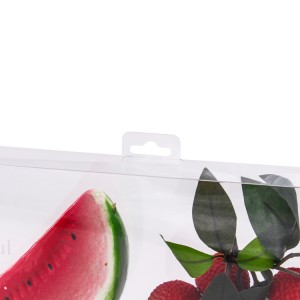 Kundenspezifische Weihnachts-Kunststoffboxen, durchsichtige PET-Süßigkeit, Schokolade, Geschenkbox, Lebensmittelverpackung für Äpfel
