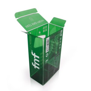 Персонализирана PET PVC PP прозрачна прозрачна кутия за опаковане на кафе за храна Висящо ухо Кафе ликьор Водоустойчива пластмасова кутия