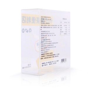 Оптовые пользовательские легкие складные красочные упаковочные коробки ПЭТ-материалы пластиковые чайные пакетики прозрачная упаковочная коробка
