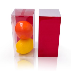 Full farge trykk plastemballasje boks tilpasset design plast PVC PET foldeboks for skjønnhetsgavesett
