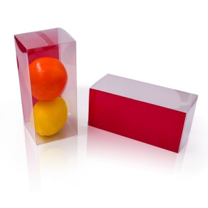Güzellik hediye seti için tam renkli baskı plastik ambalaj kutusu özel tasarım plastik PVC PET katlanır kutu