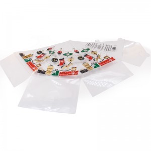 Acid Acid Acetate efu na-ekpochapụ PVC PET Transparent Packaging Plastic Boxing maka onyinye.