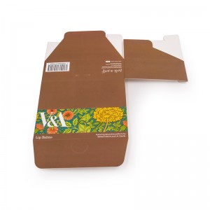 Caja de pastel de papel de empaquetado personalizada amistosa de la galleta de la galleta de la hornada de Eco para la panadería