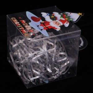 Hot Sale Transparent PET Clear Plastic Candy Cake Boxes Fyrir jólagjöf