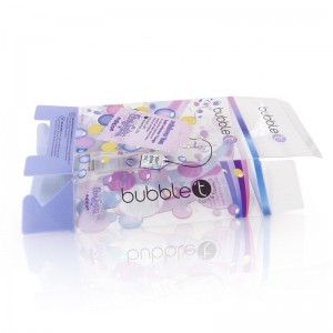 panas sale adat PVC kothak kaendahan Parfum Lipat Printed Cilik Clear Plastic Packaging Boxes kanggo produk dandanan