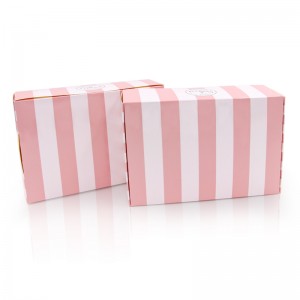 Zakázková bílá kartonová papírová krabice pro velkoobchodní balení potravin