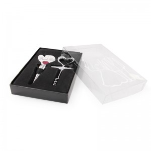 Transparent PVC Window White Rigid Cardboard Magnetic Closure Custom Packaging Square Gift Box ine Clear Lid