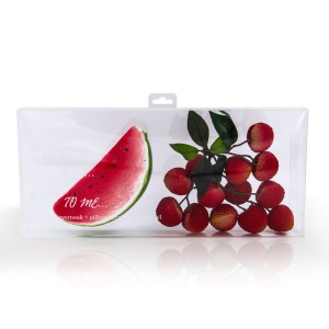 Anpassade julplastlådor Klara PET-godischokladfavorit Apple presentförpackning Matförpackning