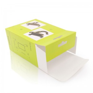 Nuwe pasgemaakte kartondoos vou fancy box geskenkverpakkingsboks vir papierverpakking