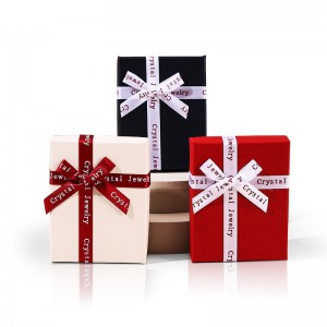 Wholesale Luxury Custom Printed Boxes Cardboard Paper Gift Packaging lId ug base para sa regalo ug alahas