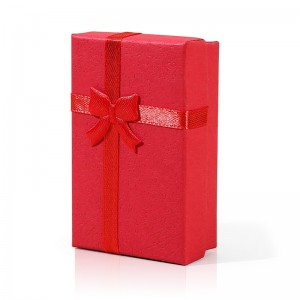 Veleprodajne luksuzne natisnjene škatle po meri Kartonska papirna darilna embalaža pokrov in osnova za darila in nakit