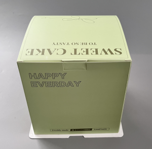 Auto-pop Cake Box