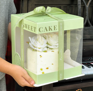 Auto-pop Cake Box