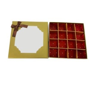 Chocolate Box With Bowknot